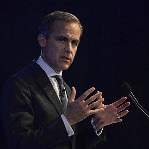 el jefe del banco de inglaterra dio un discurso en el parlamento británico