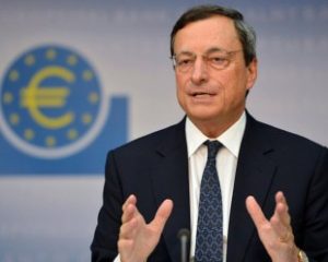 Mario Draghi rozmawiał na konferencji prasowej