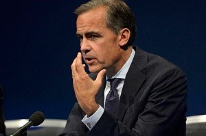 the head of the bank of england, mark carney, gave an interview to the tv channel